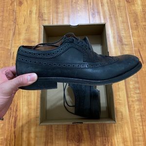 Black Leather Brogues